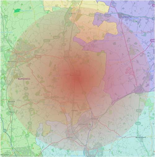 Areas we Cover